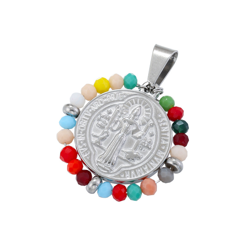 White gold mixed color Crystal