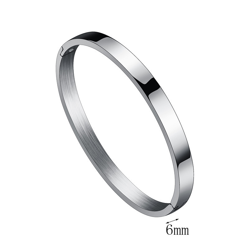 6mm wide steel color