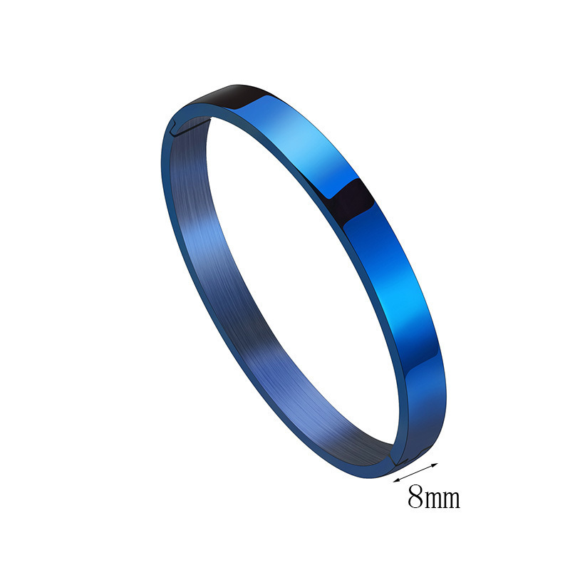 8mm wide blue