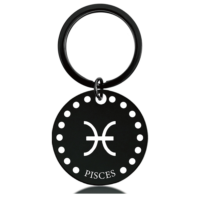 Y00083 key chain Whole Black