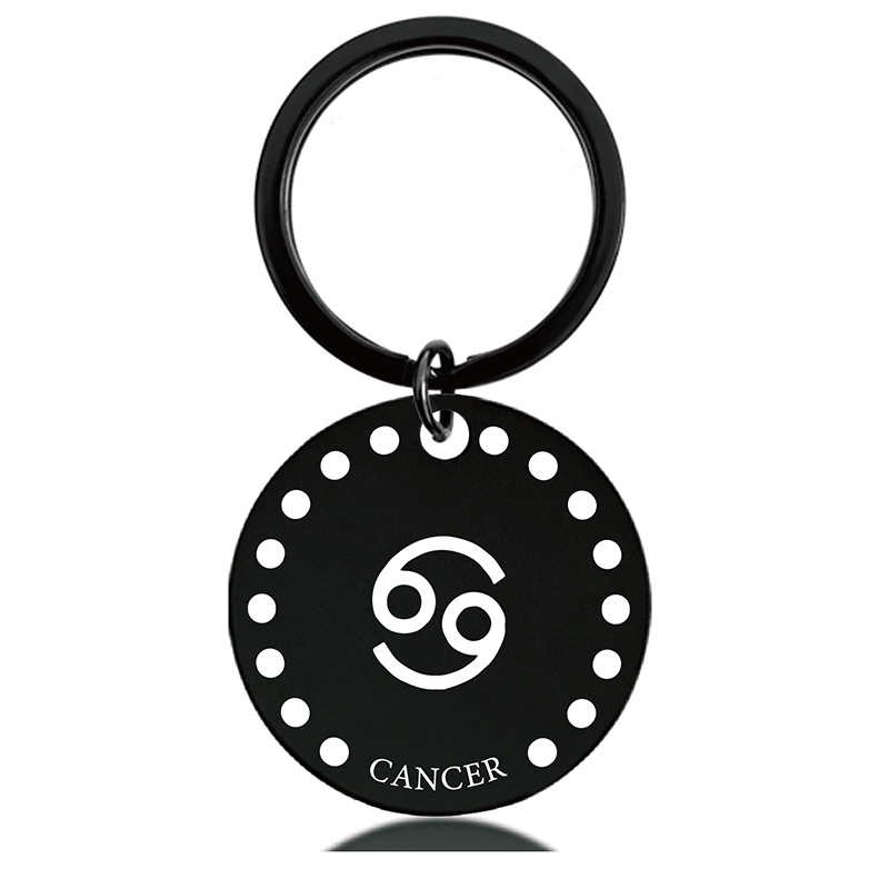Y00087 key chain Whole Black