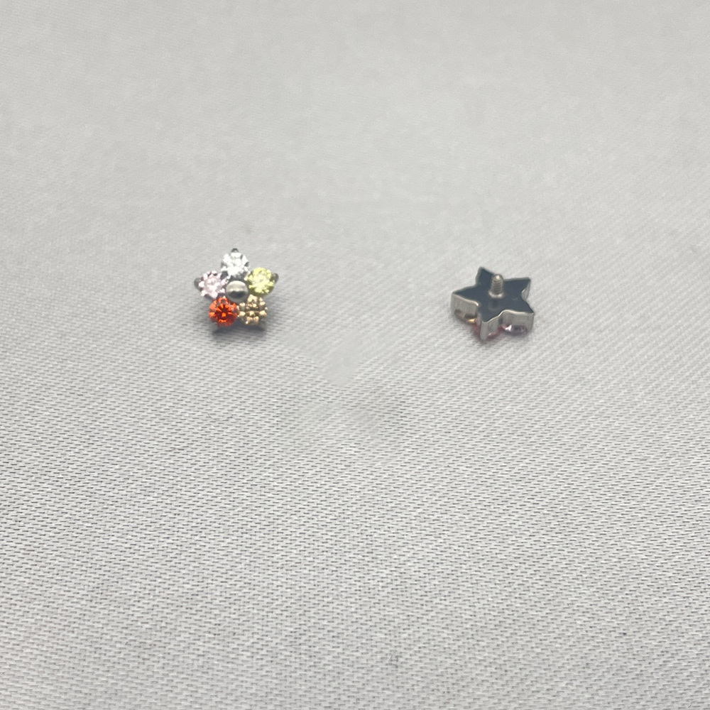 Colorful zirconium petals (tooth 0.9mm)