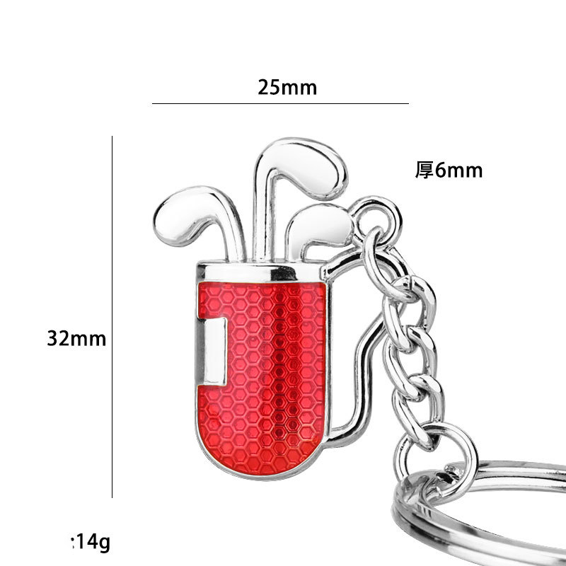X-1277 golf tube nickel red drop glue