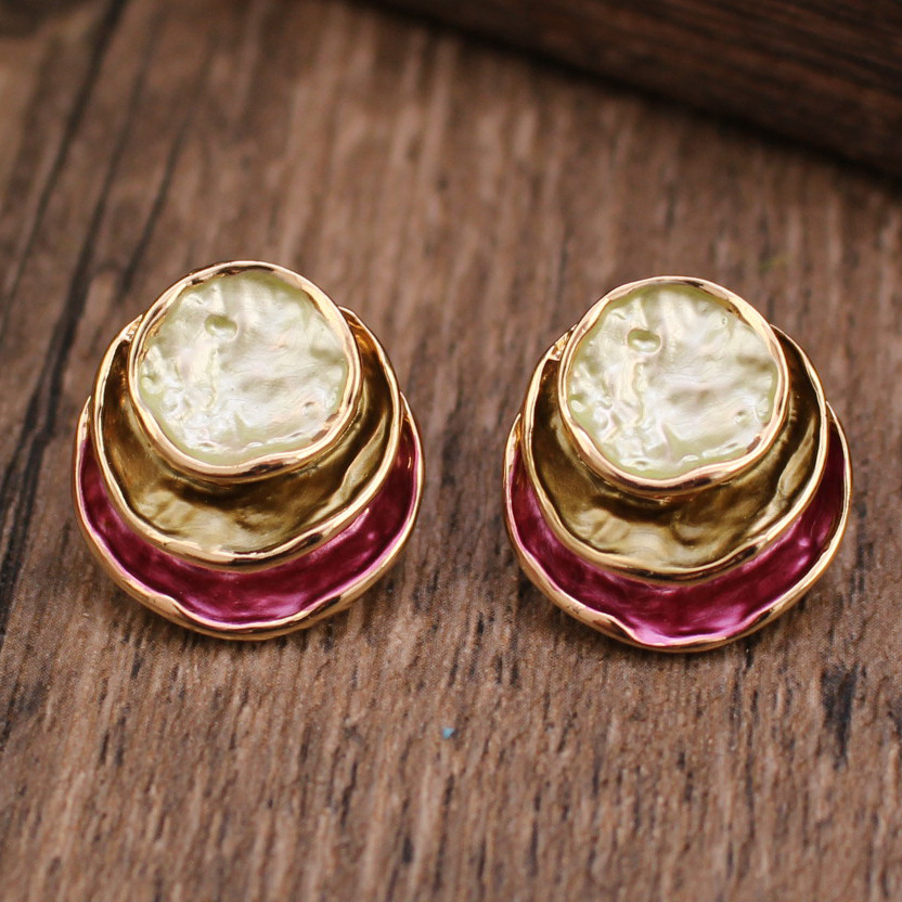 Light Green Yellow Rose Ring Set