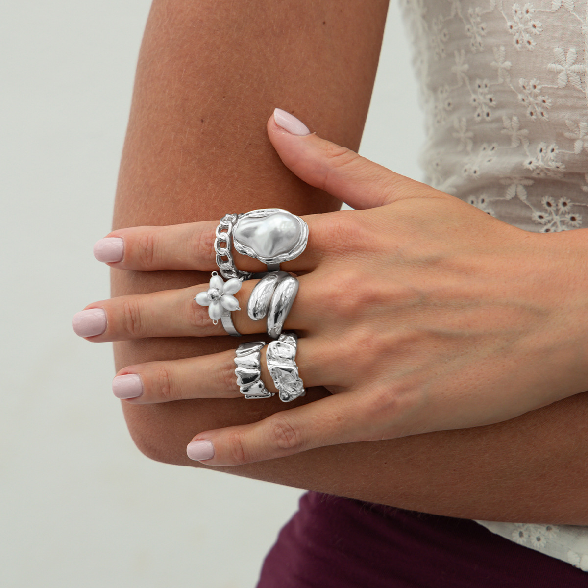 03 white k 6-piece set 6200