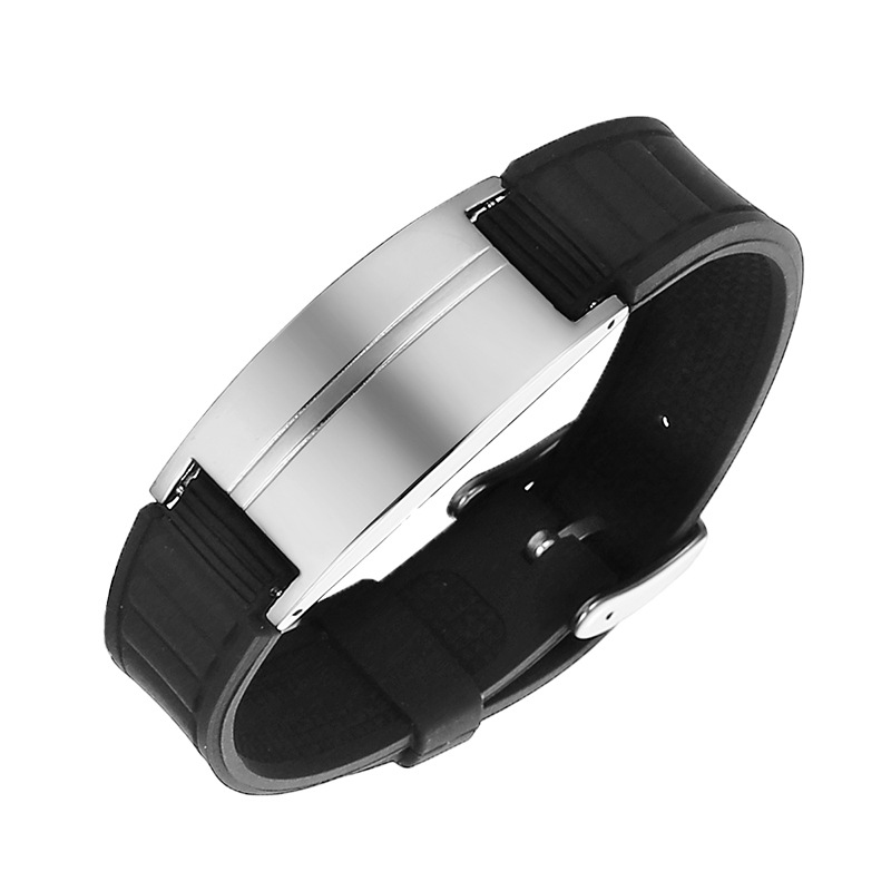 Steel black strap bread magnetic