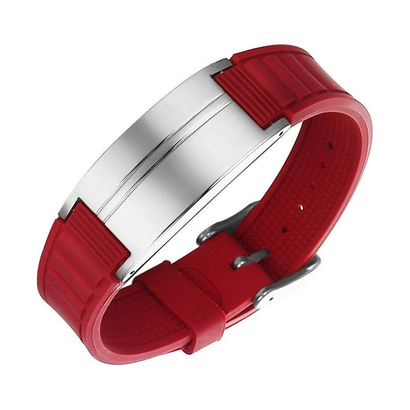 Steel red strap bread magnetic