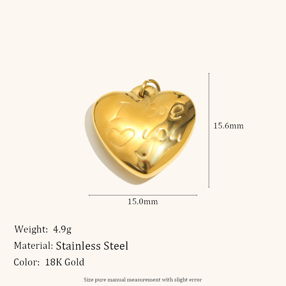 Love pendant-gold