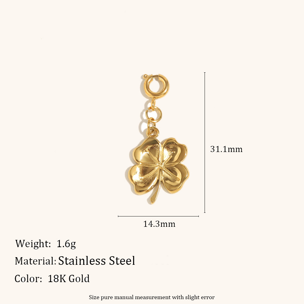Flower pendant-gold