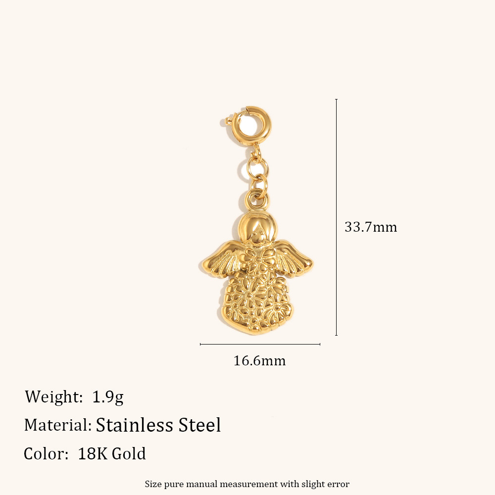 Angel pendant-gold