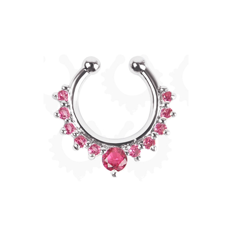 Silver pink diamond