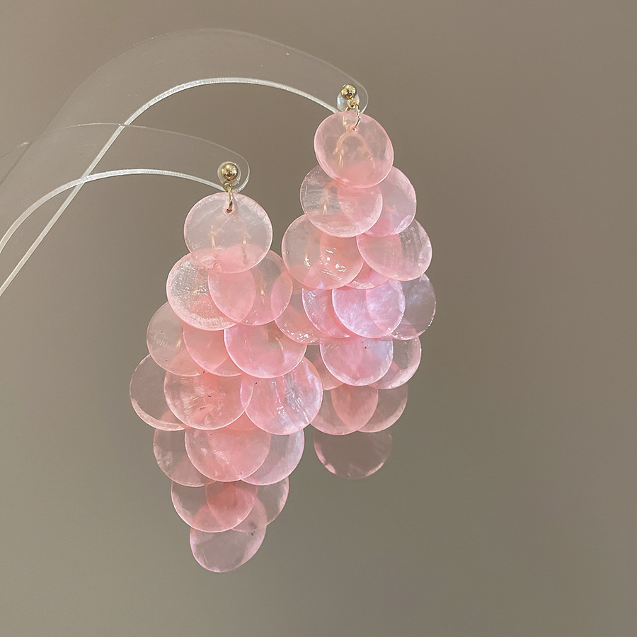 2#Silver needle-pink-large