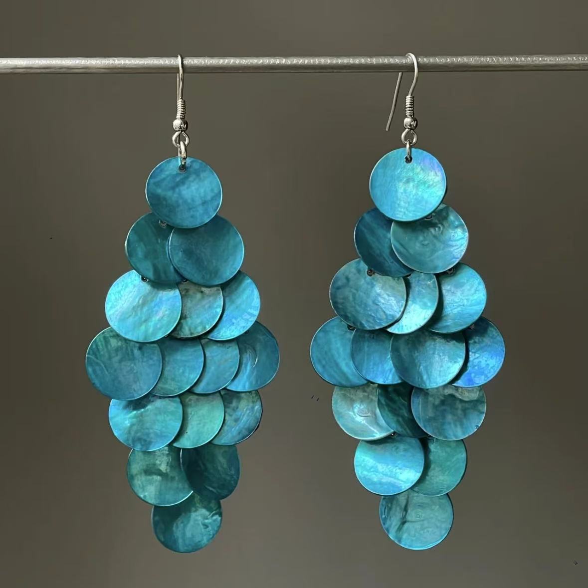 19#Ear hook-blue