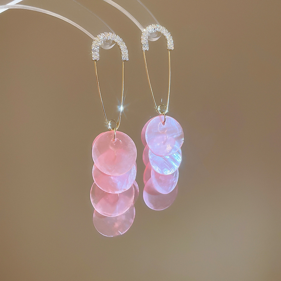 35#Silver needle-pink