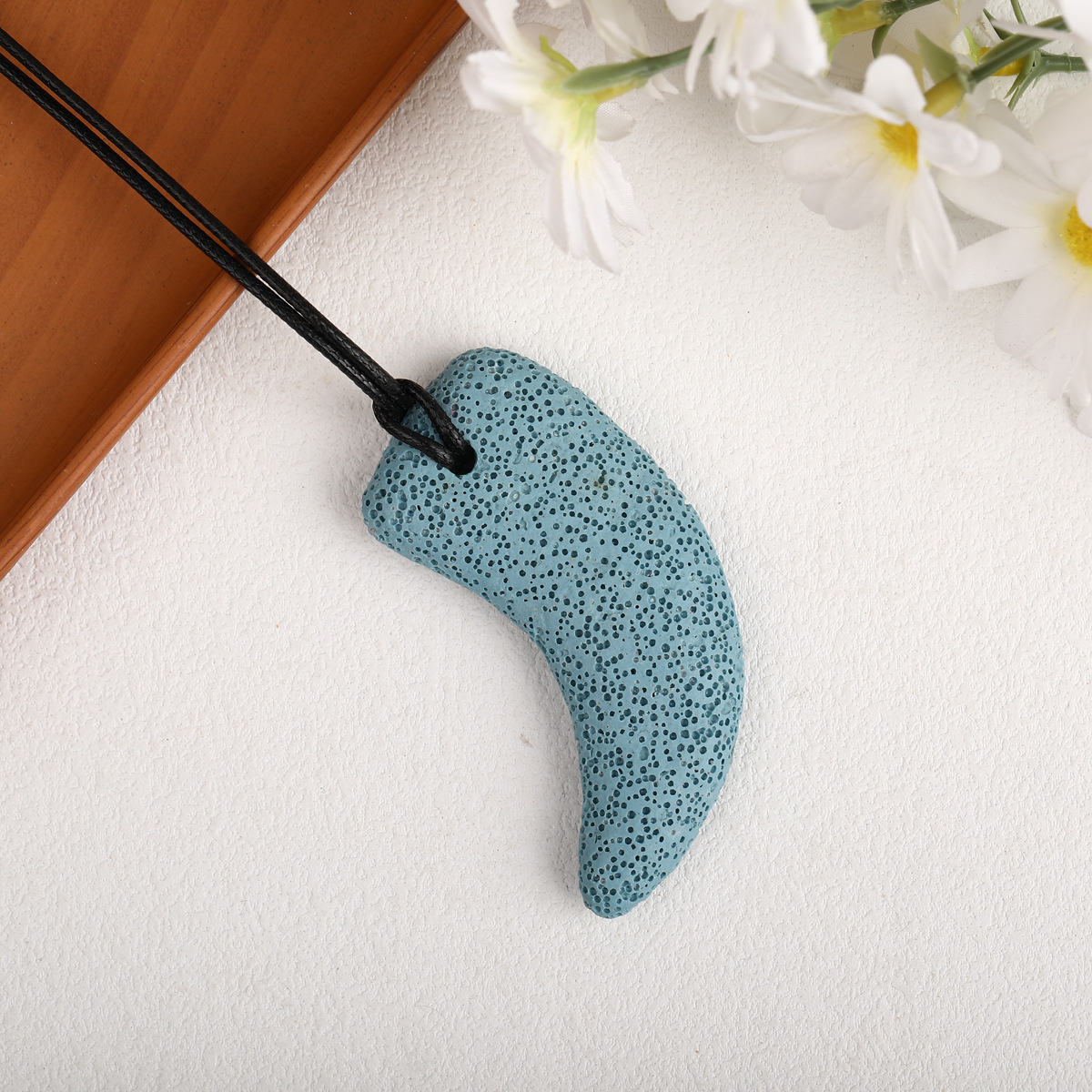 Lake blue   necklace