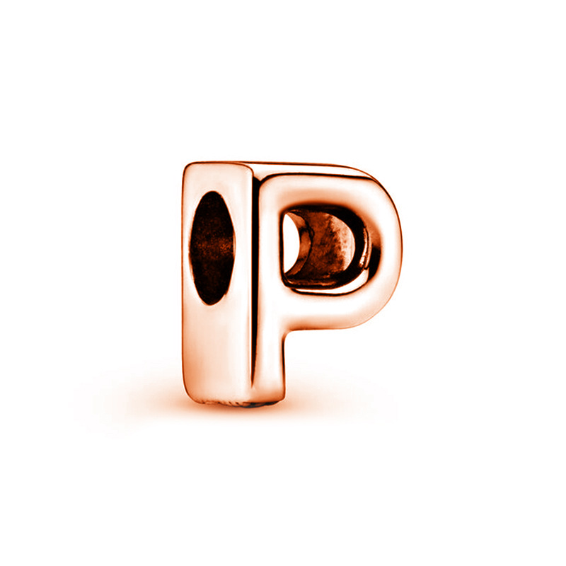 Rose gold P