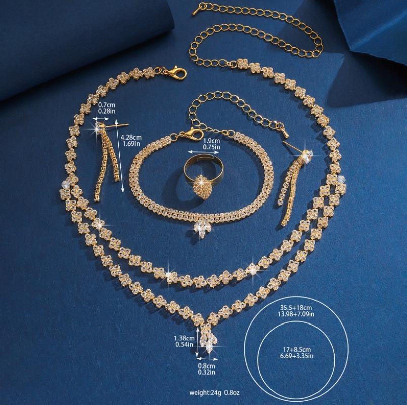 80839401 gold four-piece set