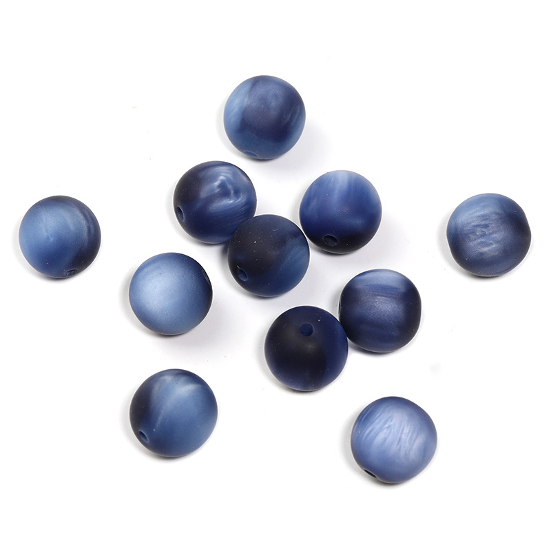 Frosted dark blue