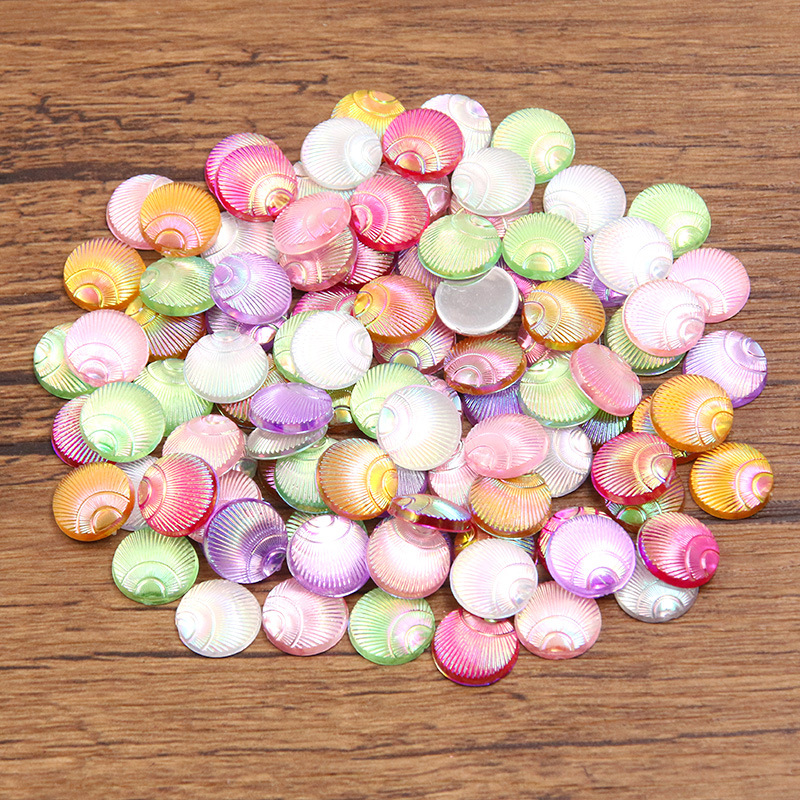 Round random mixed colors 10mm 0.1g