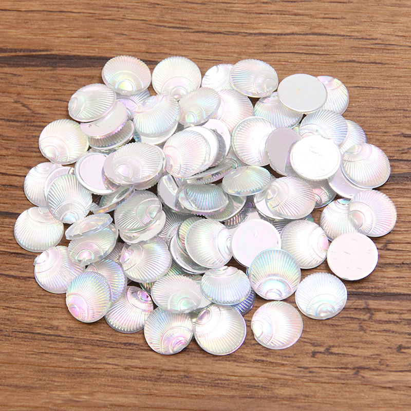 White round 10mm 0.1g