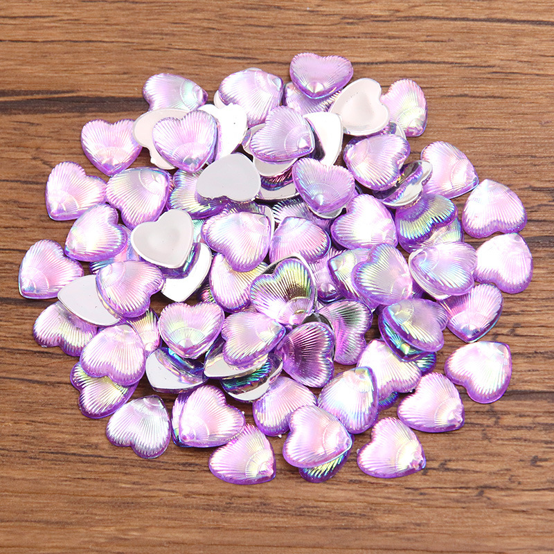 Purple heart 10mm 0.1g