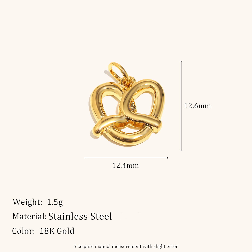 Cookie pendant-gold