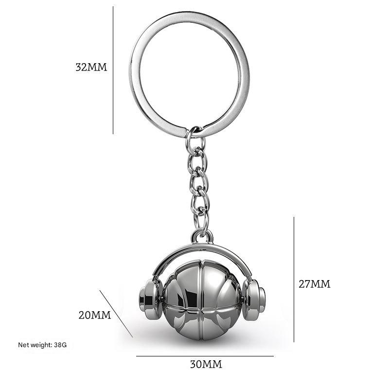 X-1857 blue ball headphones colorful