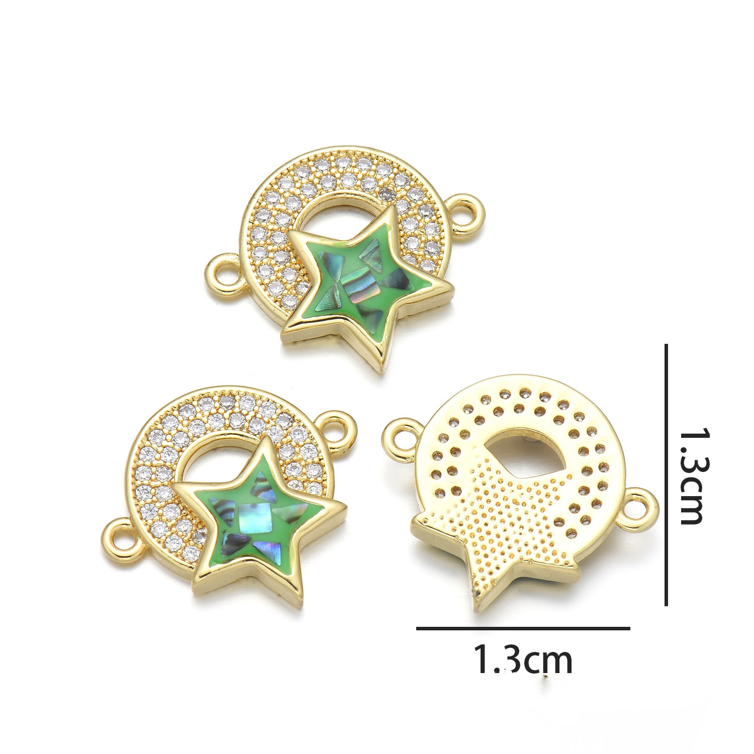 Round Star (green)