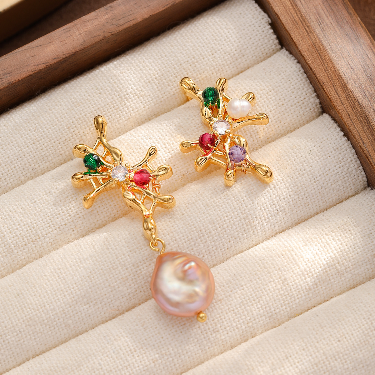 [s925 silver needle   baroque pearl]: nl07612e