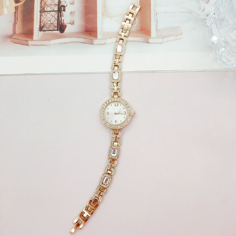 Rose gold white