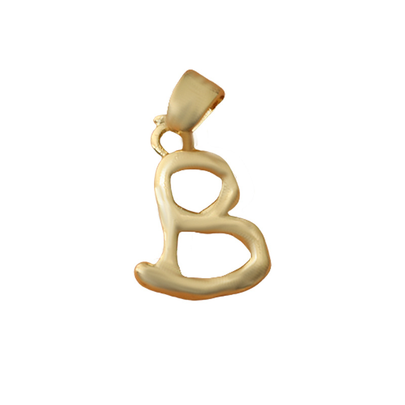 English letter-b (single pendant)