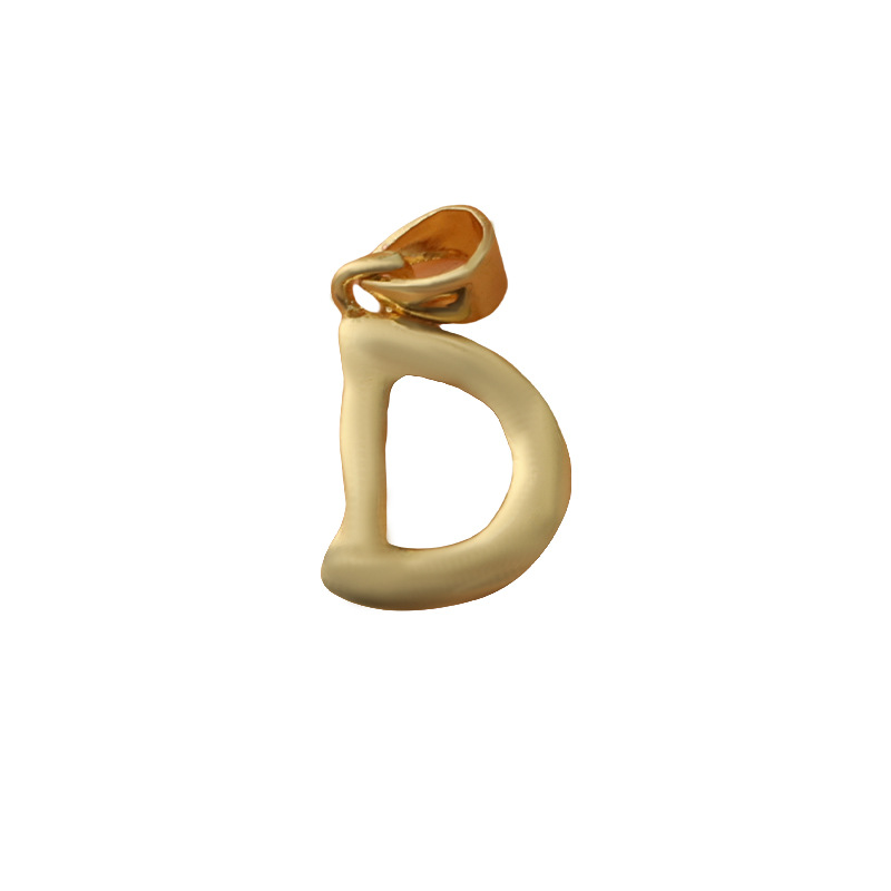 English letter-d (single pendant)