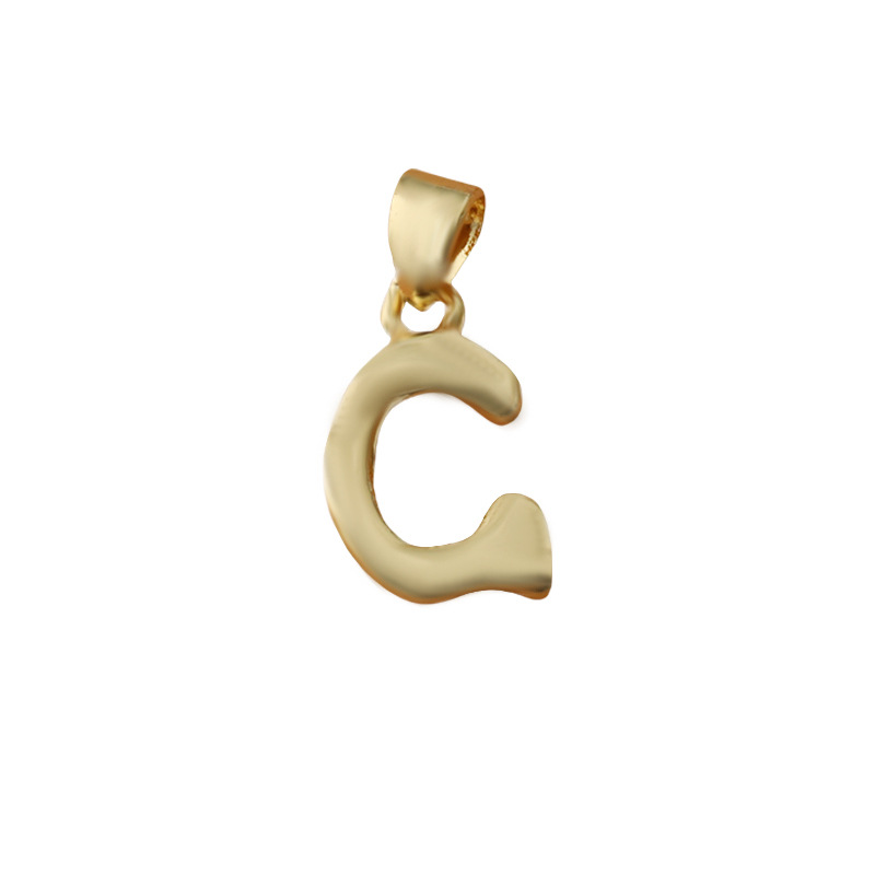 English letter-g (single pendant)