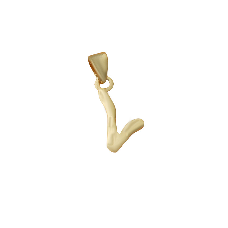 English letter-l (single pendant)