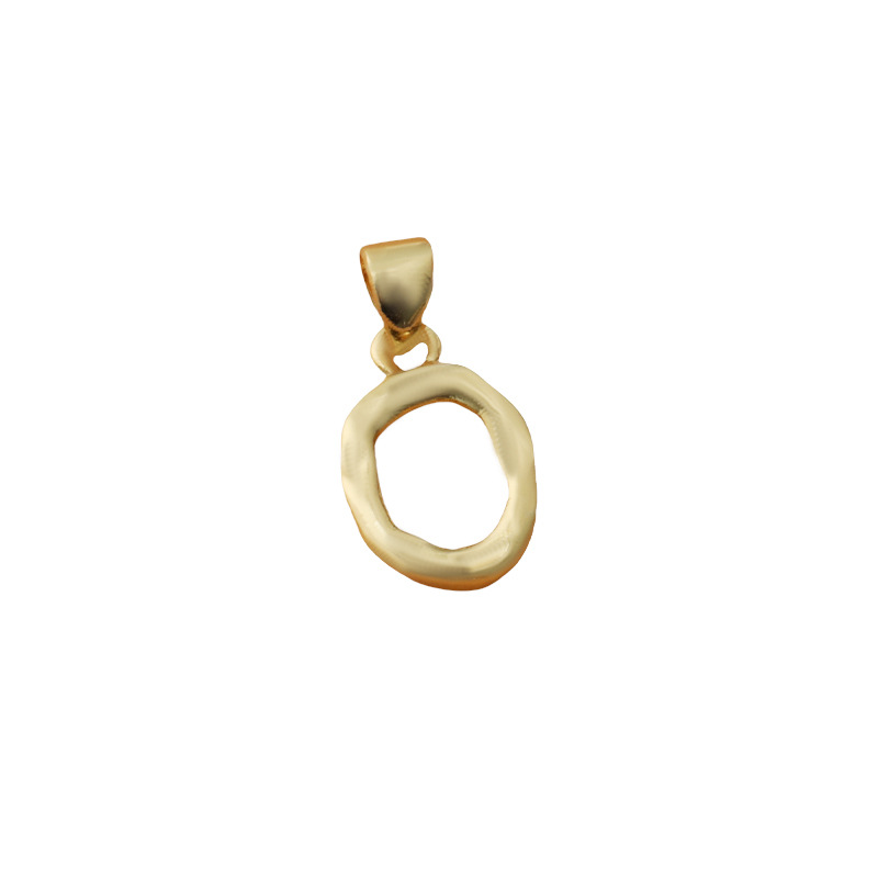 English letter-o (single pendant)