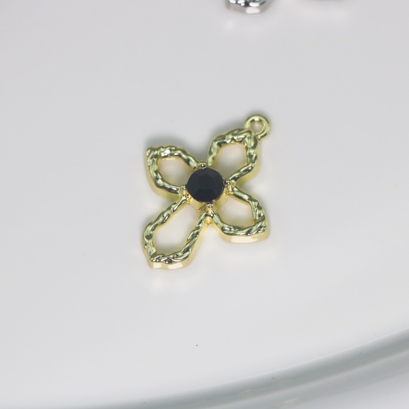 Golden black diamond