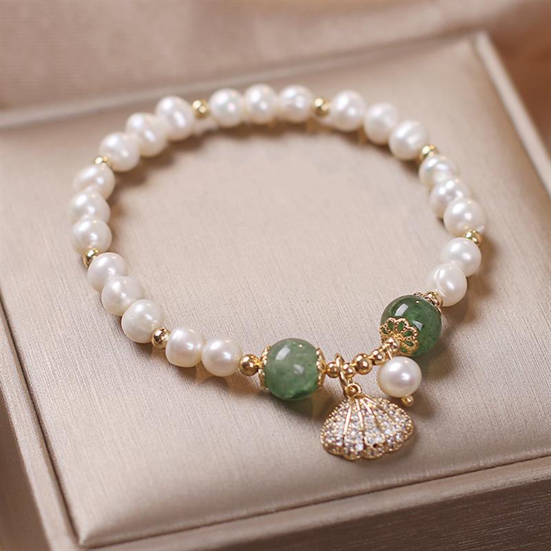 Dark green shell