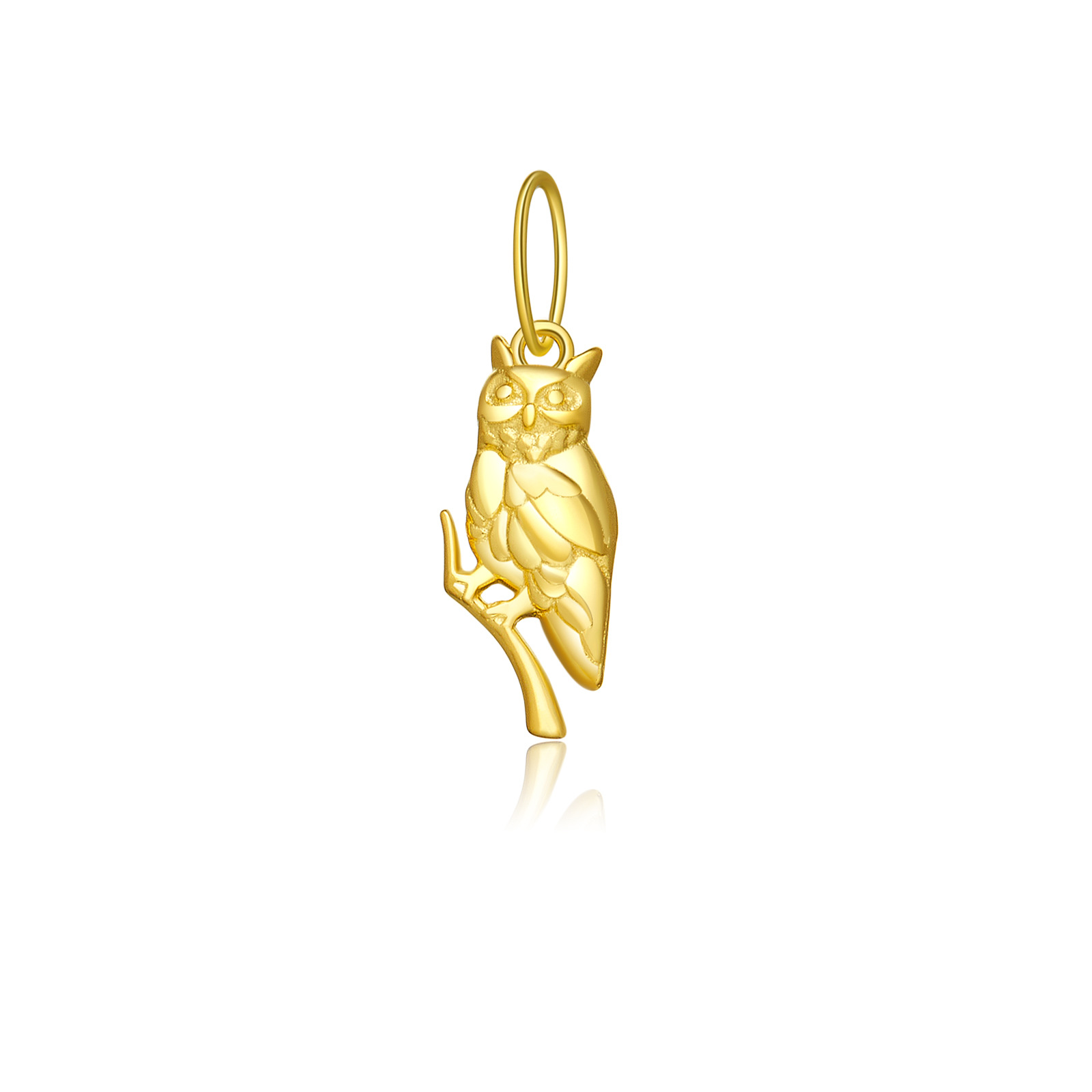 18K Gold-Owl