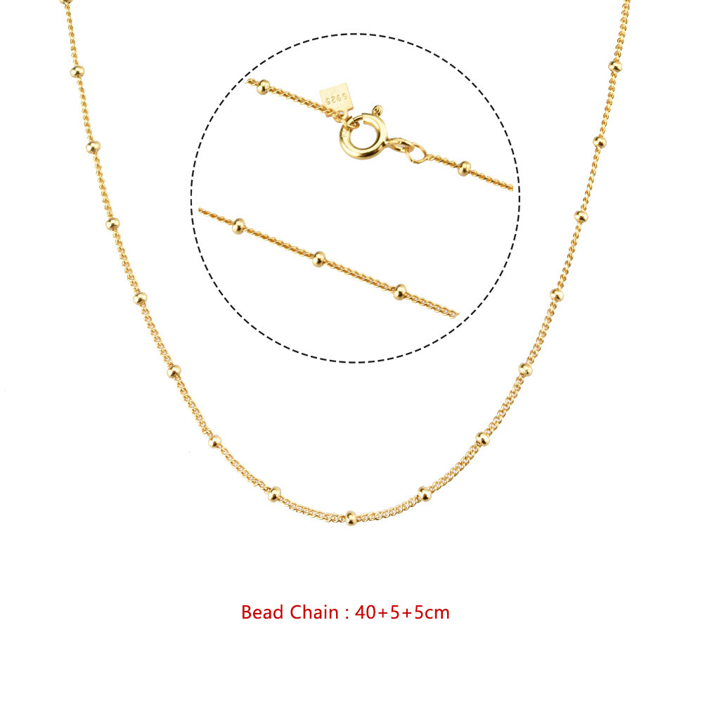 [C] 18k gold/chain without pendant