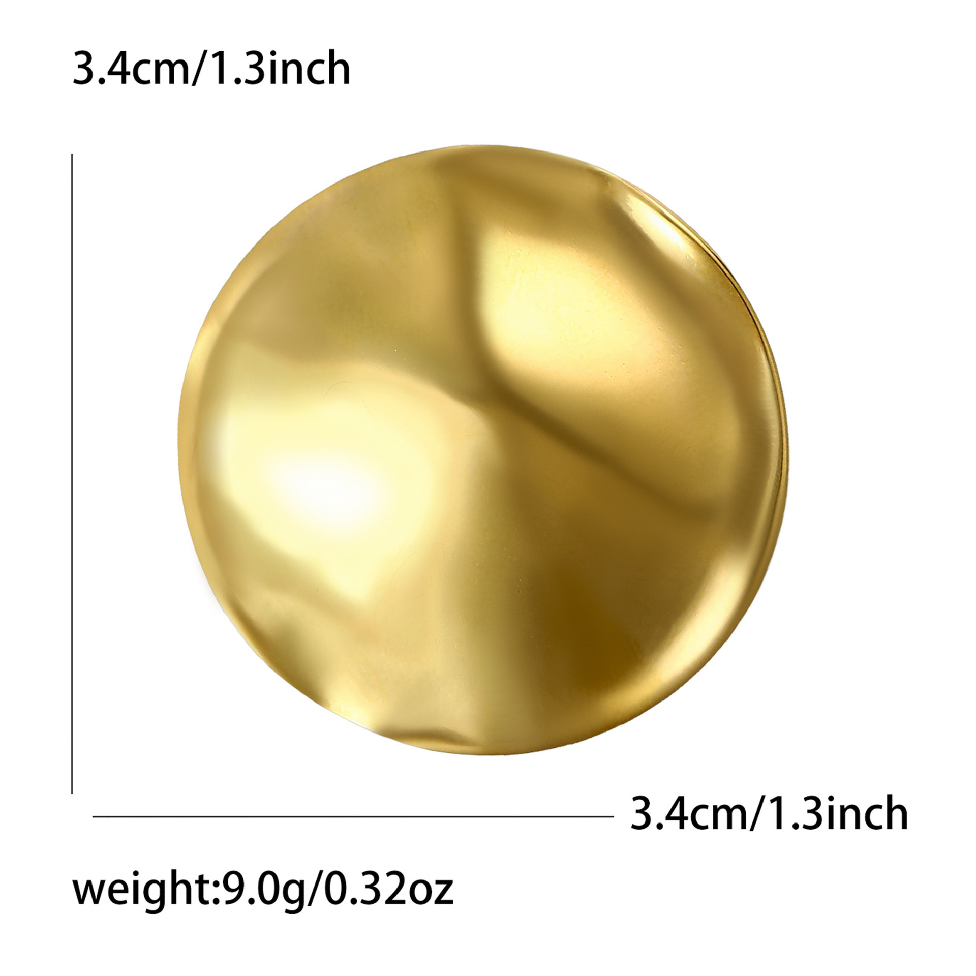 Stainless steel-gold--5126-gd