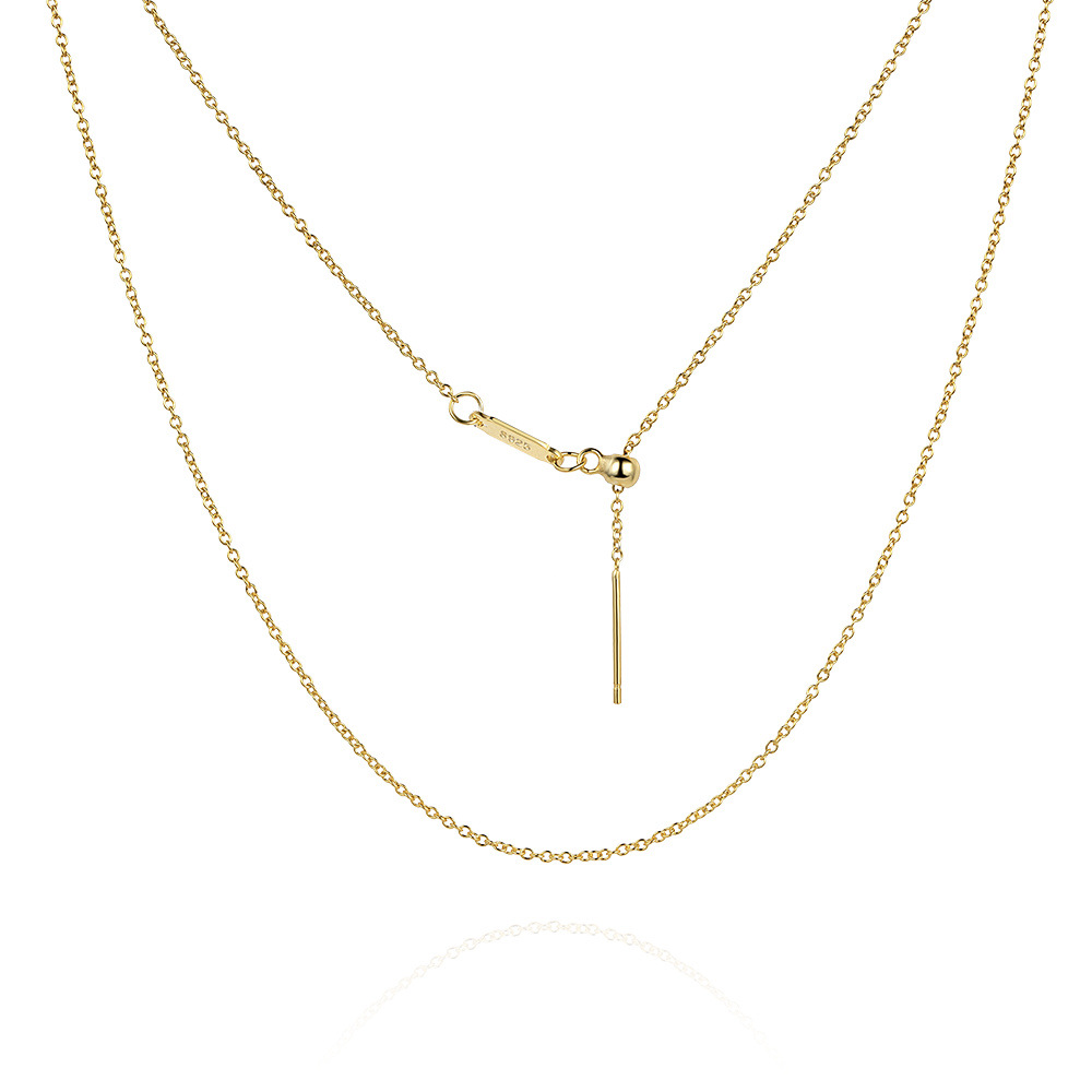 18K gold necklace 45cm