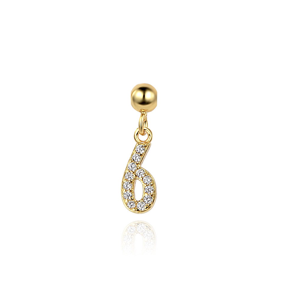 18k gold [number 6]]