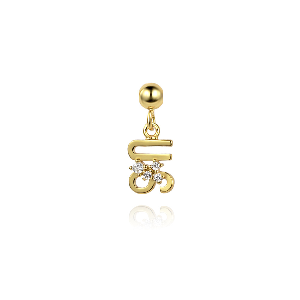 18k gold [English letter]]
