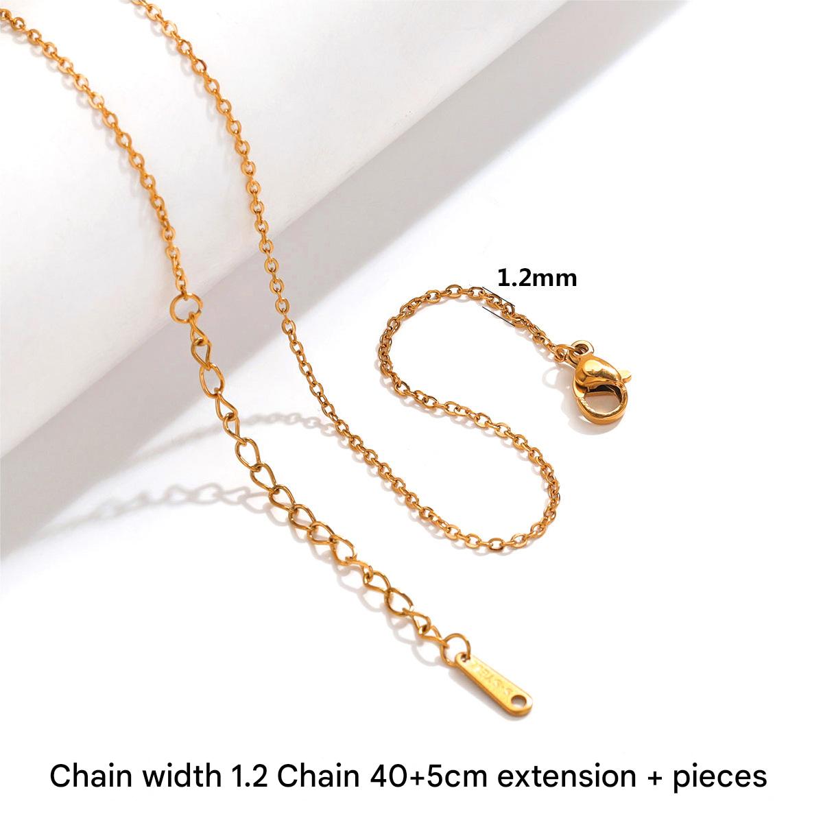 035 cross-rose gold