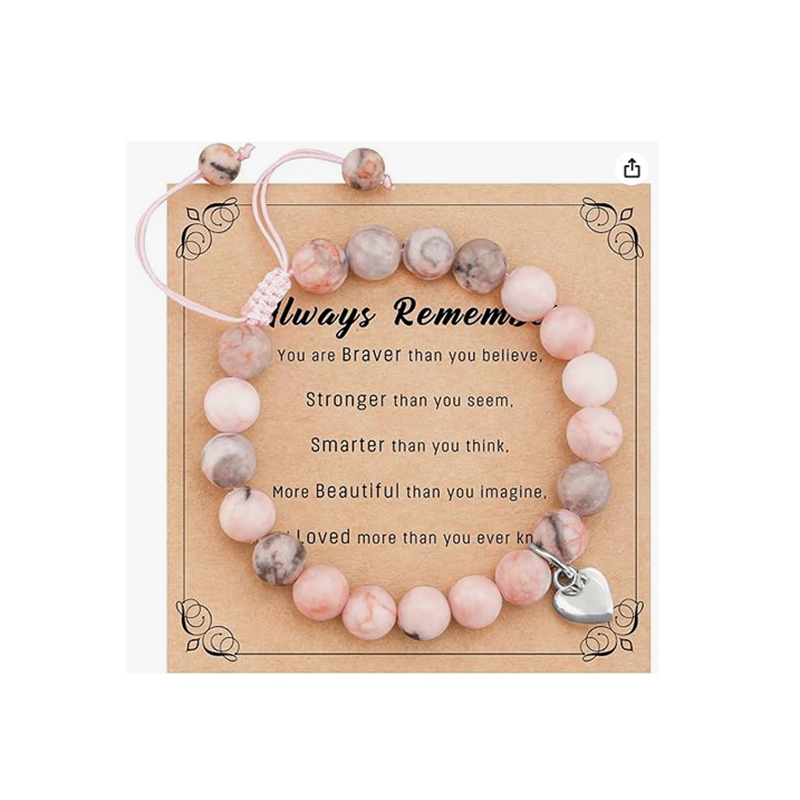 Pink Zebra Bright Face Stereo Love Always Card