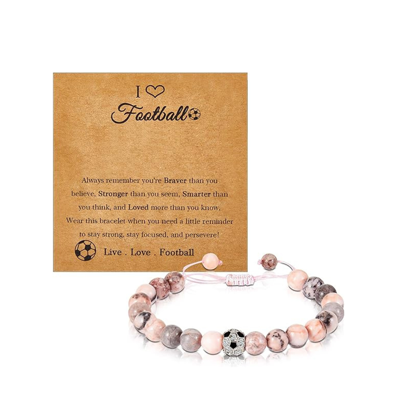 Pink zebra football football card