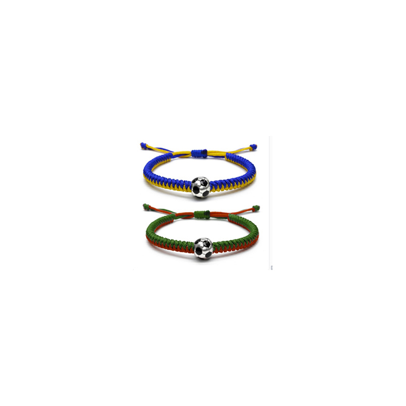 blue yellow red green football suit