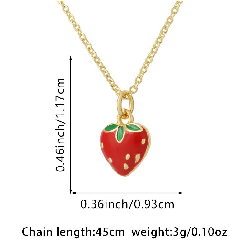 Strawberry 02  pendant only