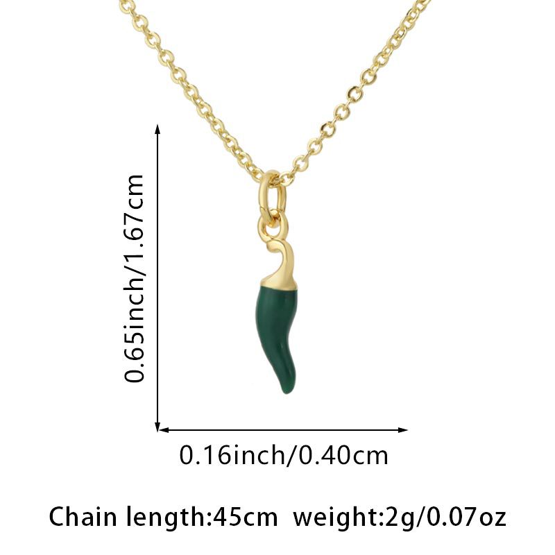 Green pepper pendant only