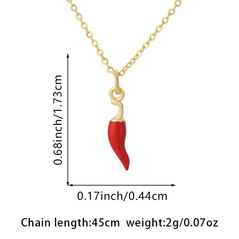 Red pepper pendant only